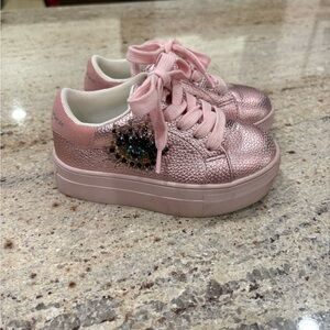 Kurt Geiger Pink Kids Sneakers